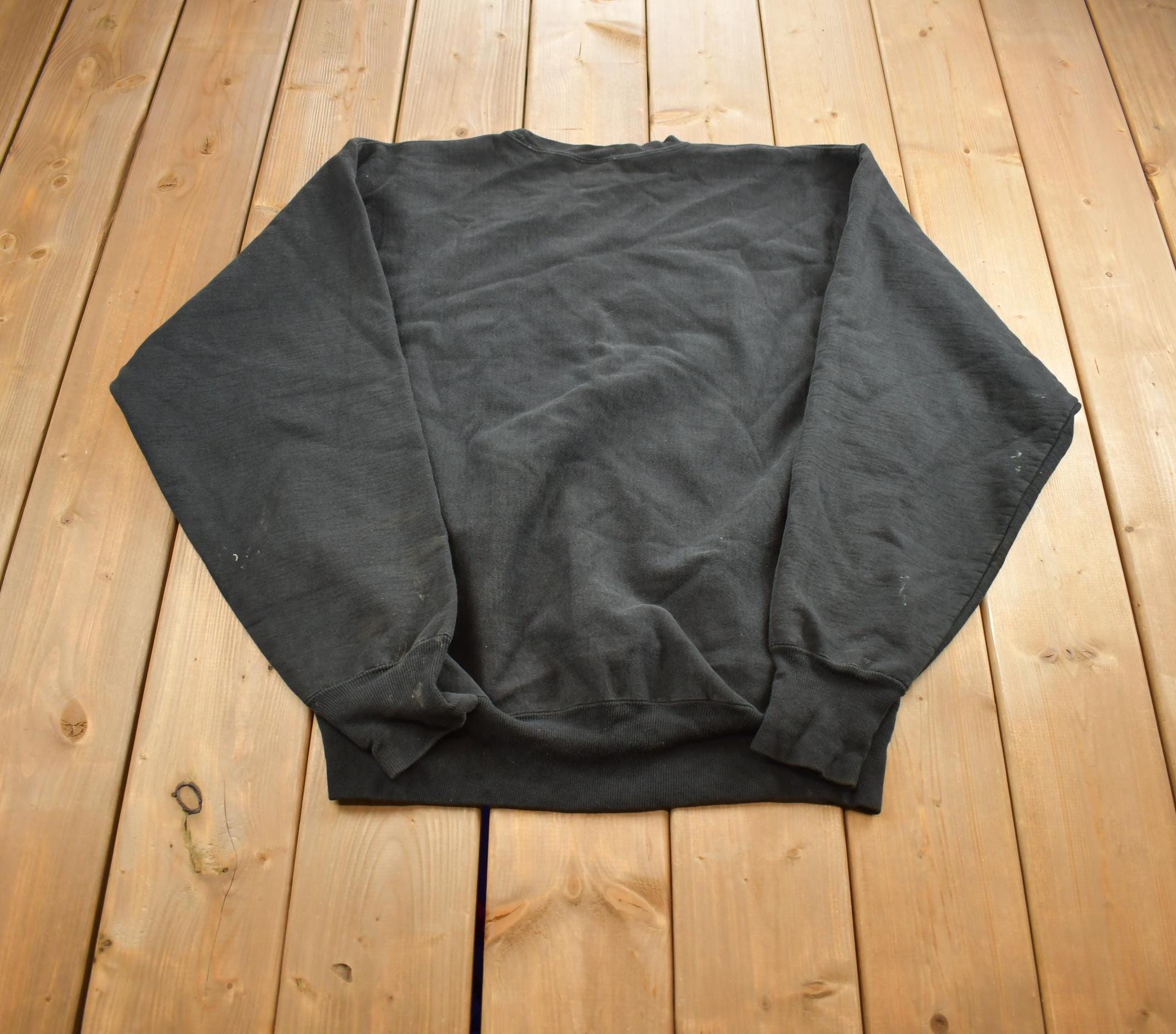 Vintage 1990s Purdue Steve And Barrys Embroidered Crewneck