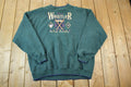 Vintage 1990s Ski Whistler British Columbia Souvenir Heavyweight Crewneck Sweatshirt