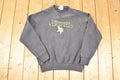 Vintage 1990s Minnesota Vikings Lee Sport NFL Crewneck Sweatshirt Men's M