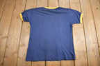 Vintage 1980s Think Volleyball Remember Brock Graphic T Shirt