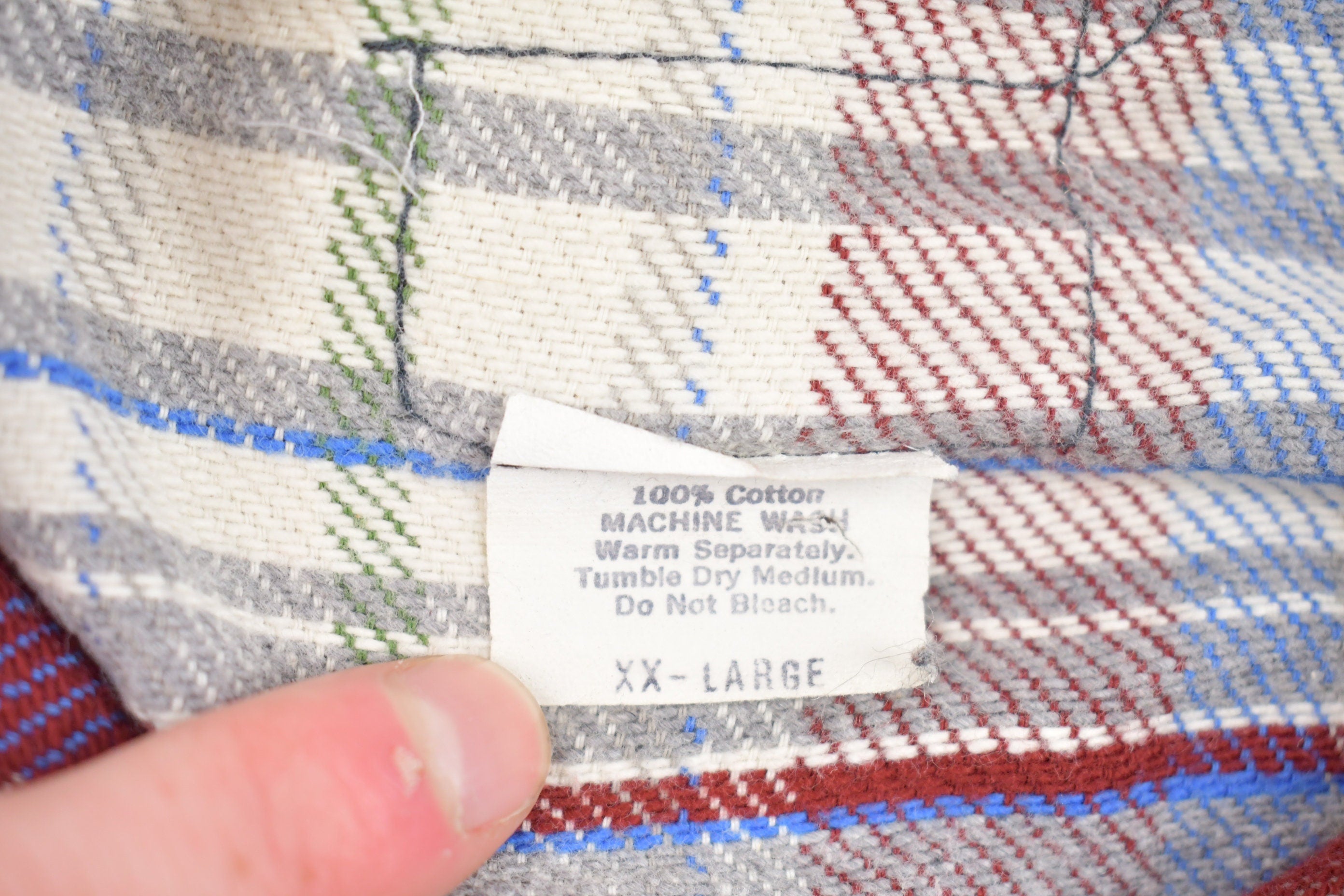 Vintage 1990s Plaid Button Up Shirt