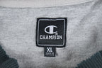 Vintage 1990s Champion Blank Black Crewneck Sweatshirt