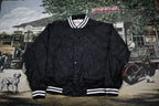 Vintage 1980s Earl's Bar Satin Bomber Windbreaker