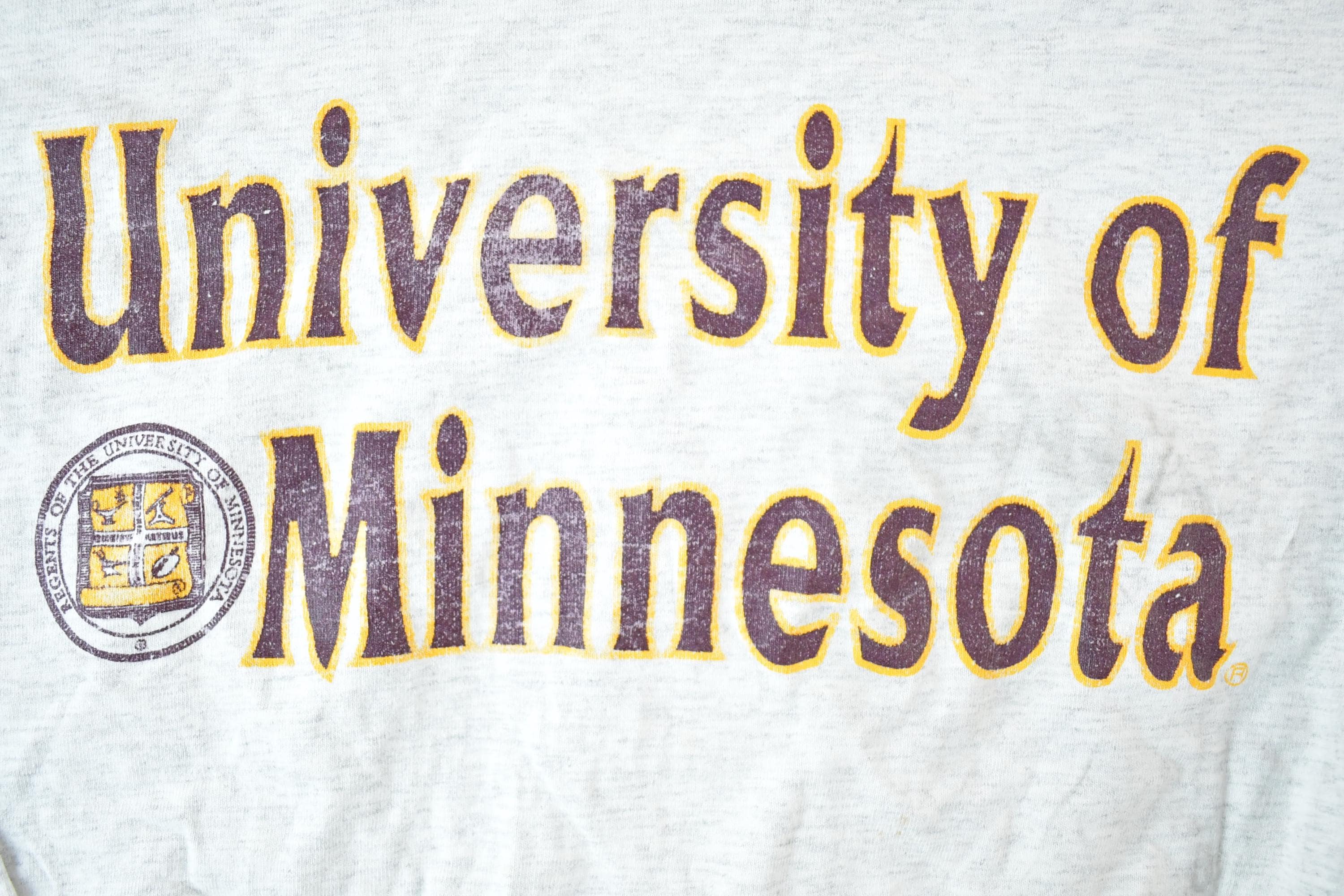 Vintage 1990s Jansport University Of Minnesota Collegiate Long Sleeve T-Shirt Mens L