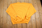 Vintage Y2K Champion Small Logo Embroidered Crewneck Sweatshirt - XL