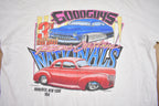 Vintage 1990s Good Guys East Coast Hot Rods Graphic T Shirt