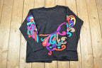 Vintage 1990s Marisa Christina Knit Button Up Sweater