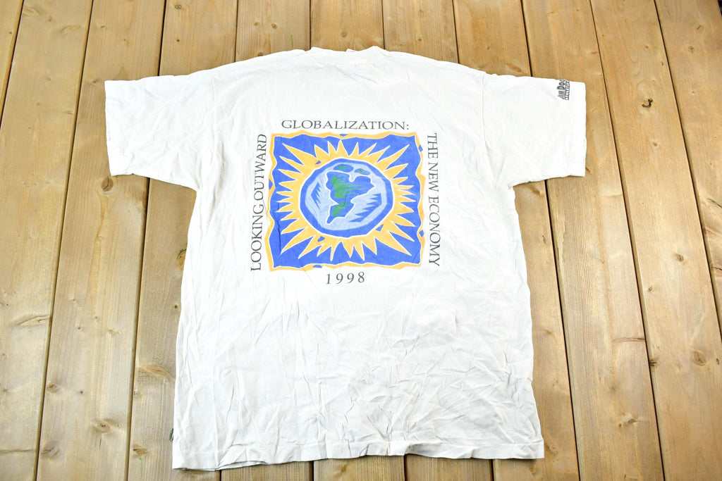 Vintage 1998 The CGI Alaska Academic Decathlon Souvenir T-Shirt Mens L