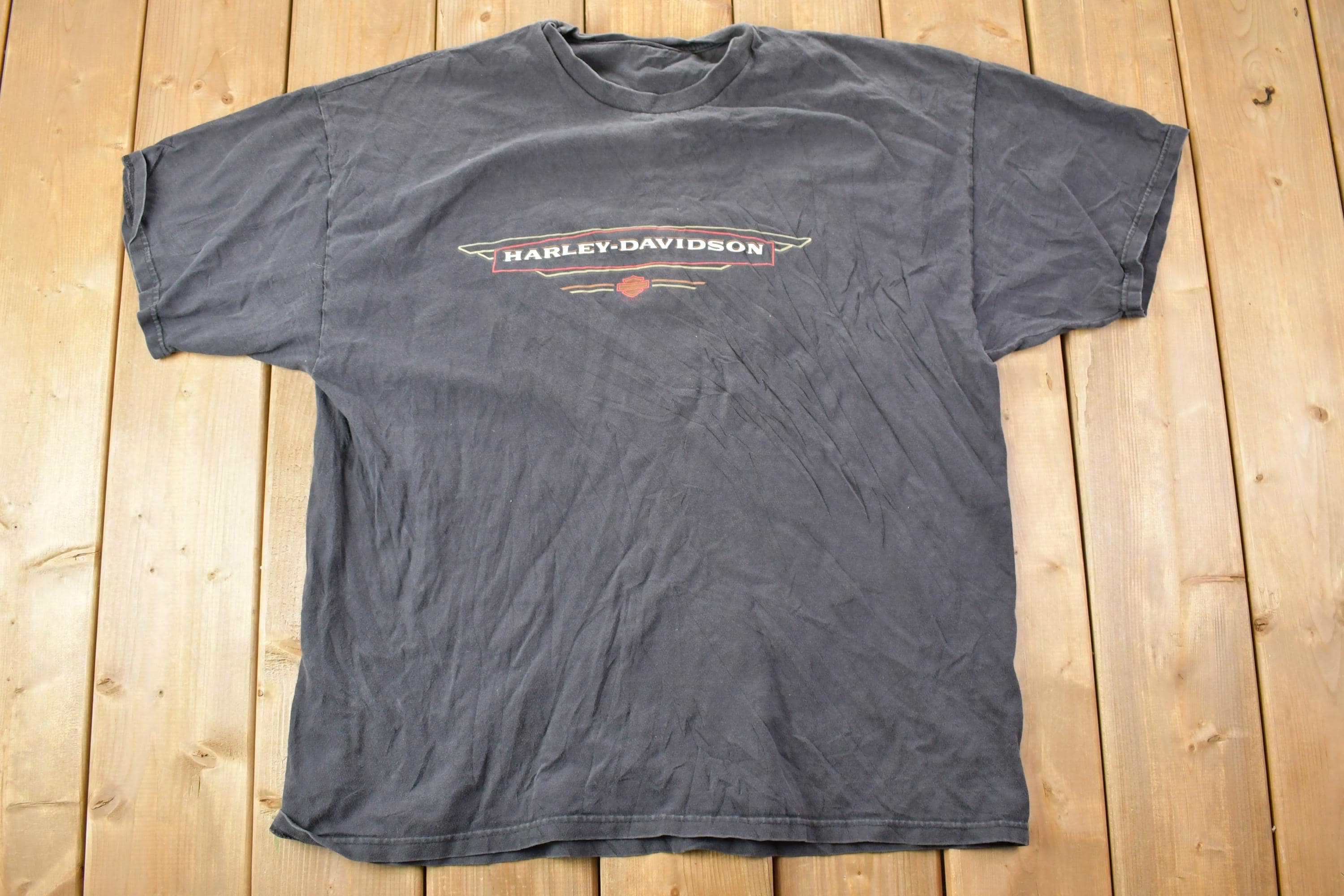 Vintage 1990s Harley Davidson Graphic T-Shirt