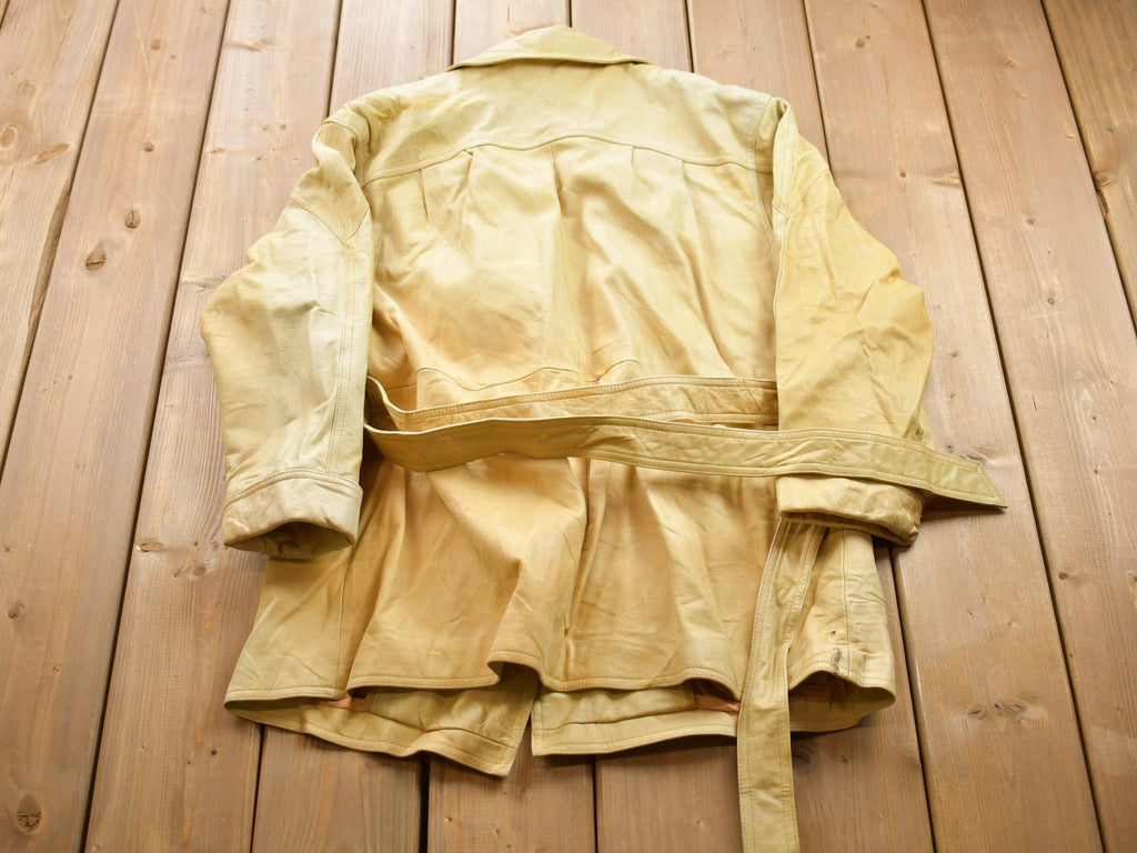 Vintage 1990s Adventure Bound Leather Jacket