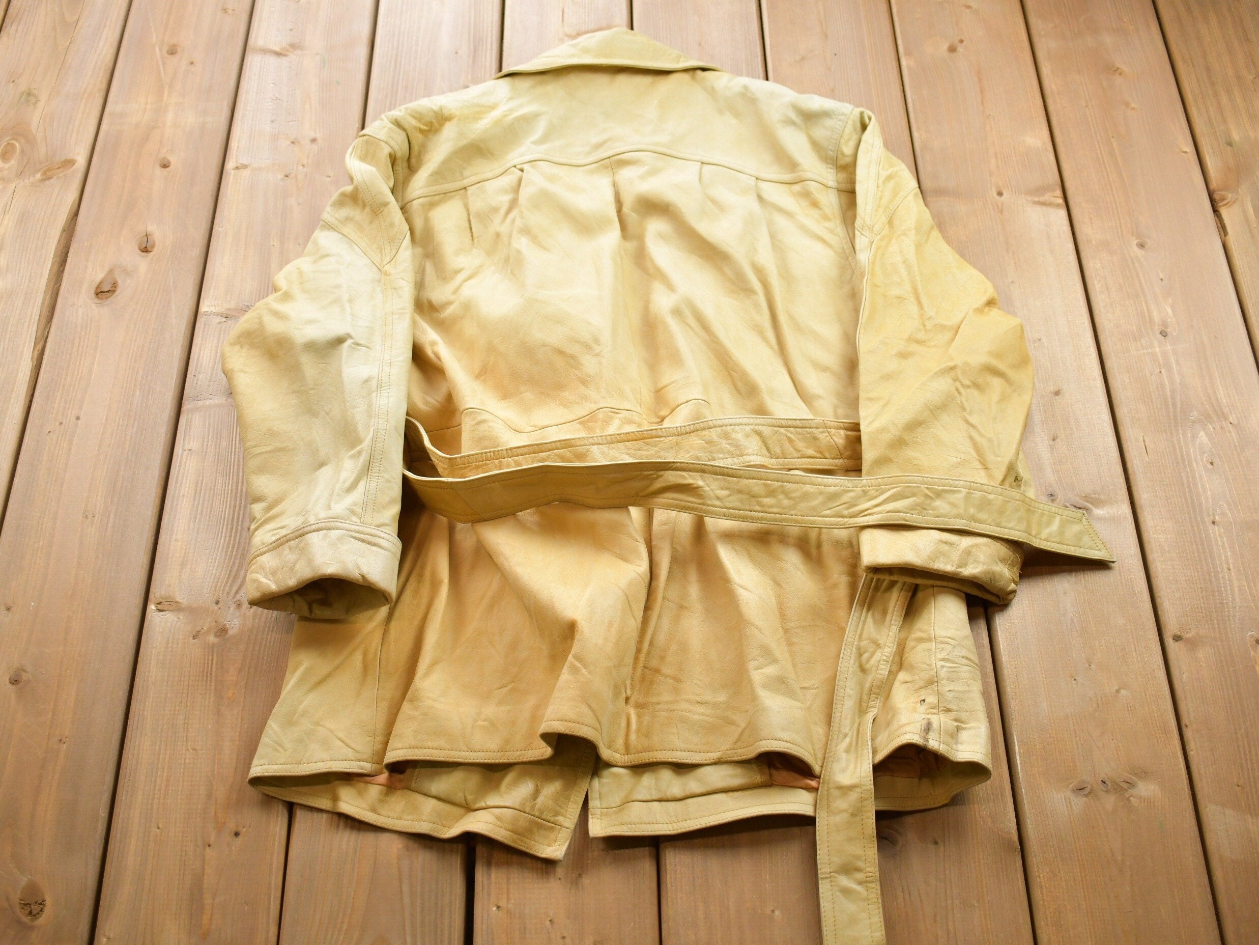 Vintage 1990s Adventure Bound Leather Jacket