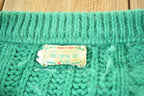 Vintage 1970s Benetton Wool Cable Knit Sweater Mens L