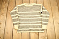 Vintage 1980s Dalton Lambs Wool Knitted Crewneck Sweater