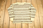 Vintage 1980s Dalton Lambs Wool Knitted Crewneck Sweater