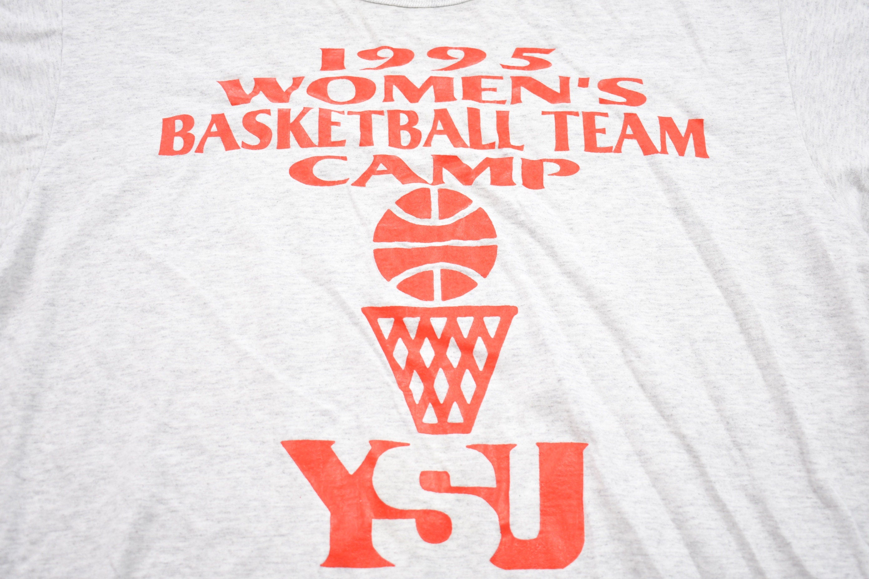 Vintage 1995 Russell Athletic YSU Woman's Basketball Club Graphic T-Shirt