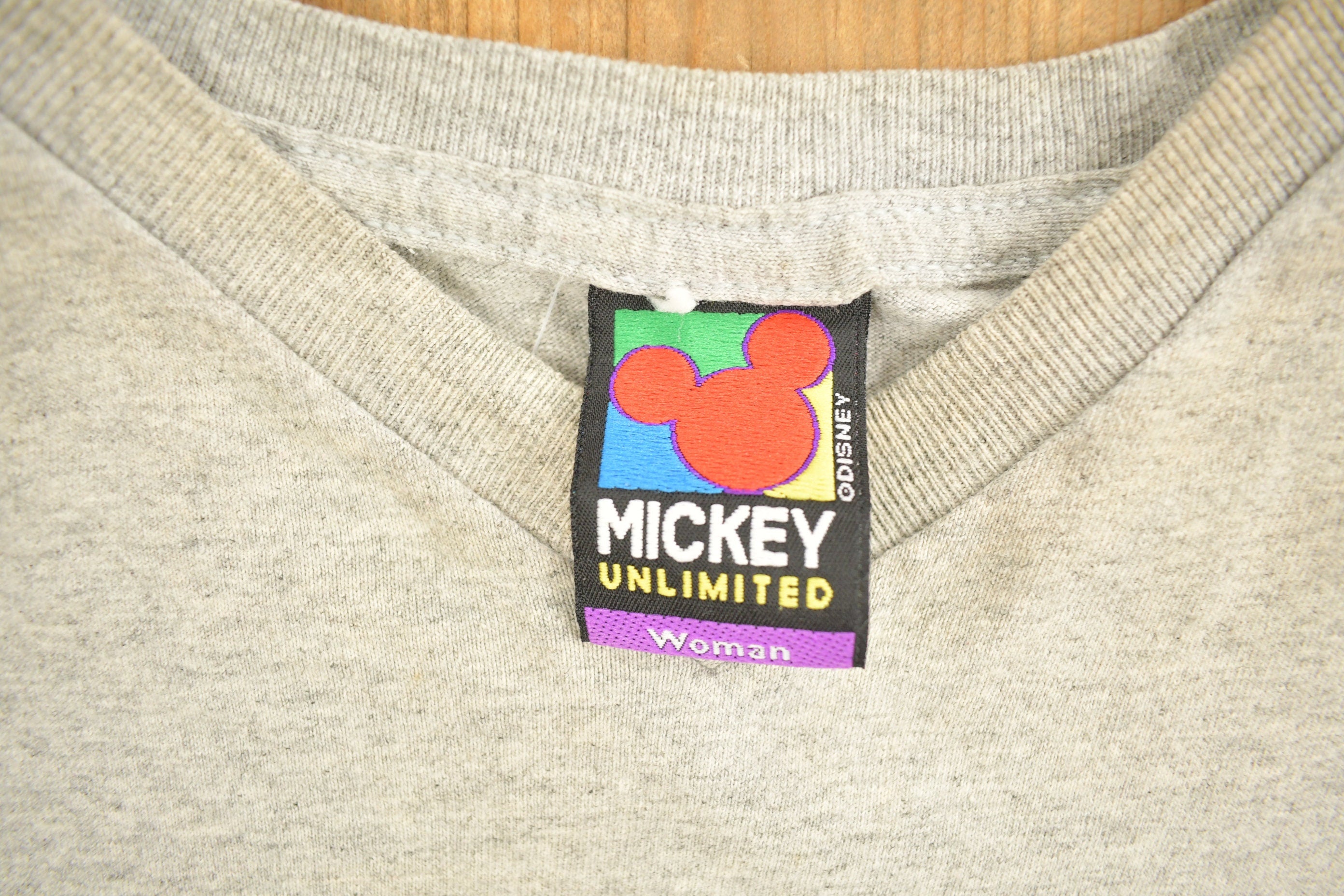 Vintage 1990s Disney Mickey Mouse Cartoon Promo T-Shirt  90s Graphic Tee  Vintage Mickey Mouse  Made In USA  90s Disney Tee