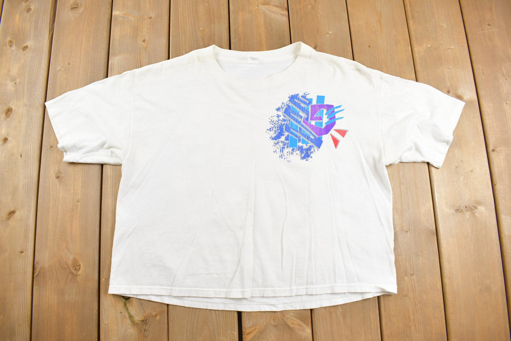 Vintage 1980 Abstract Graphic T Shirt