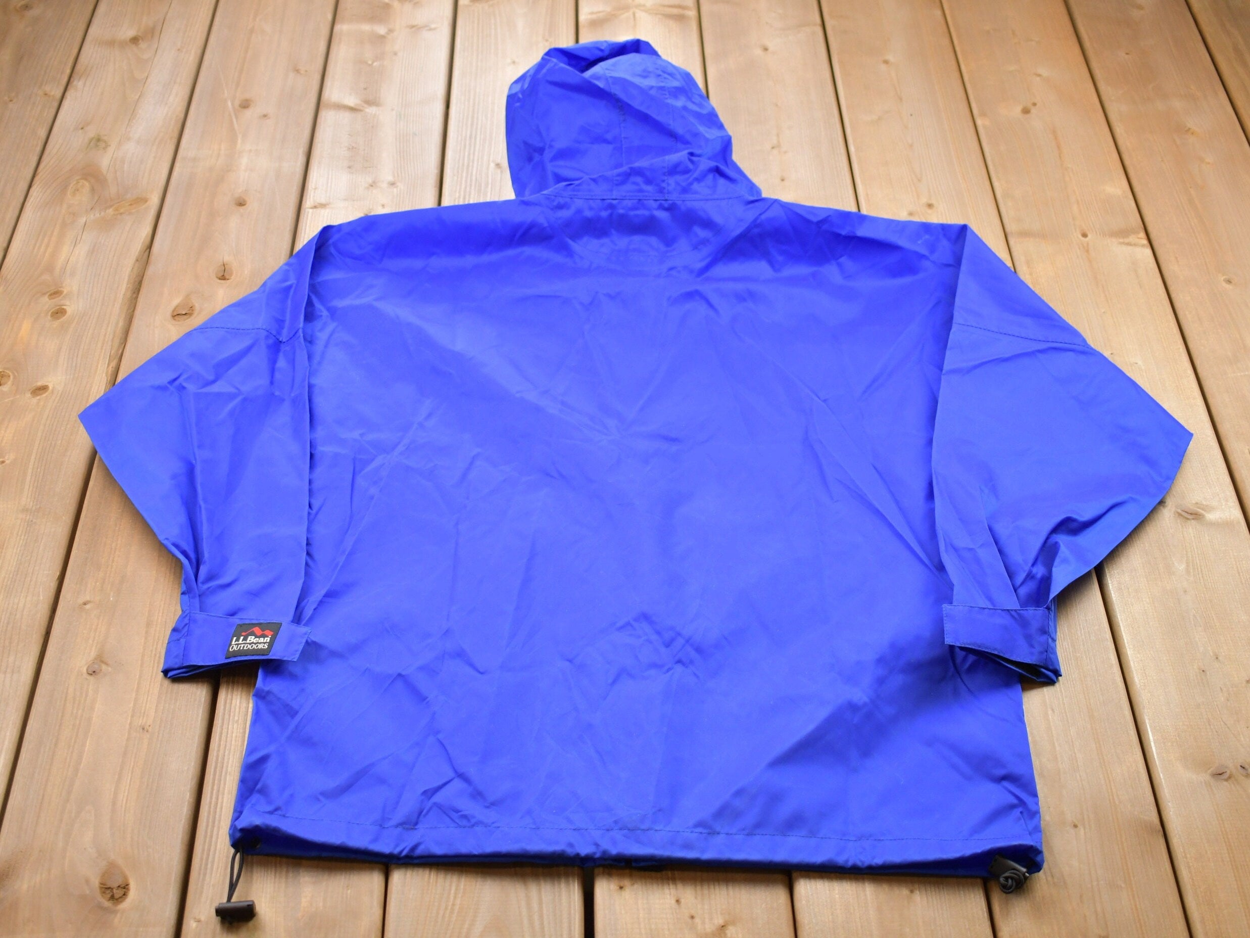 Vintage 1990s LL Bean Outdoors Full Zip Windbreaker Jacket