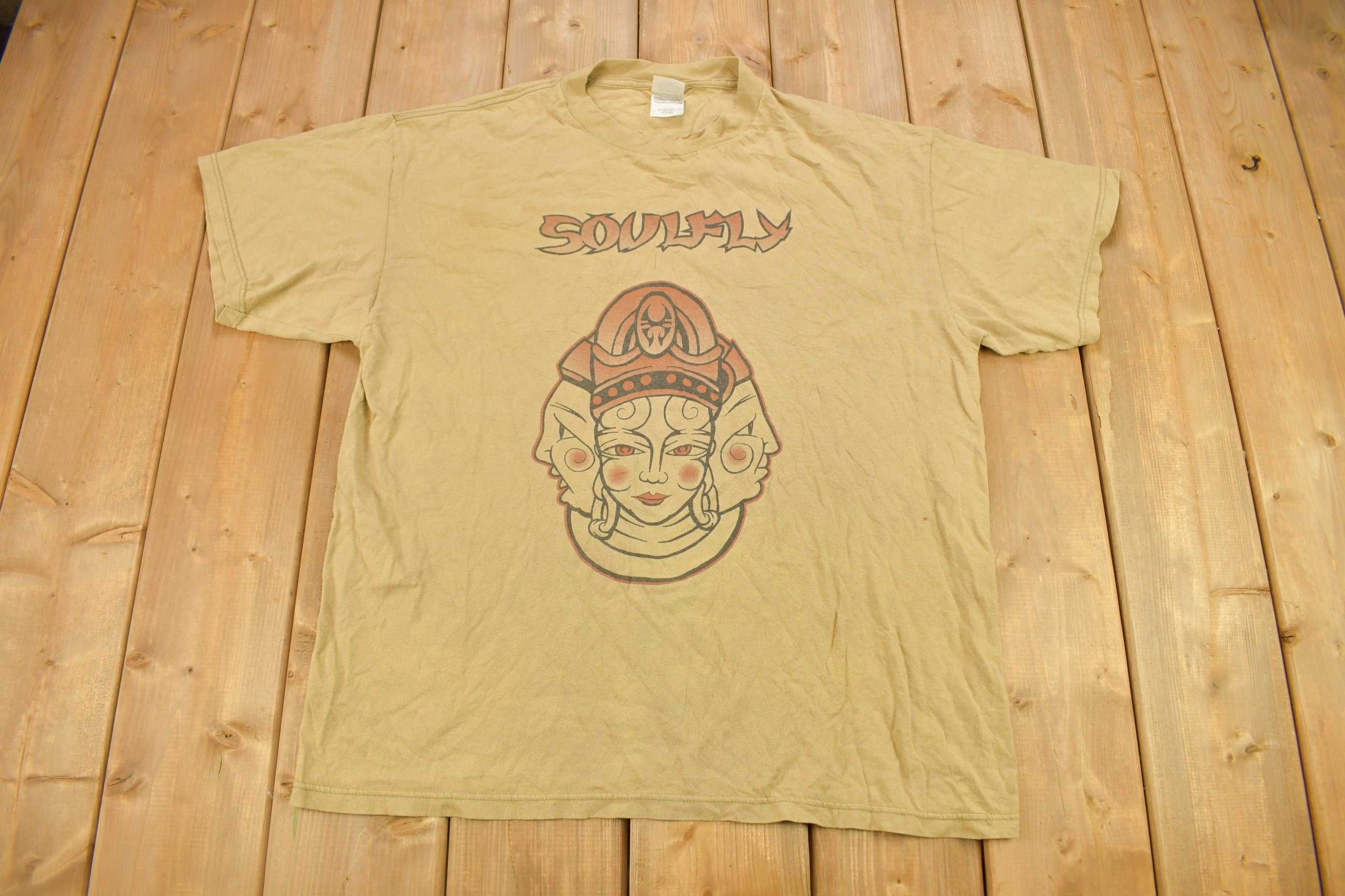 Vintage 1999 Soul Fly Graphic Band T-shirt