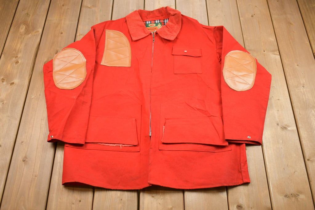 Vintage 1950s Blanket Lined Hunting Jacket