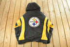Vintage 1990s Pittsburgh Steelers Starter NFL Anorak Jacket Men's Medium