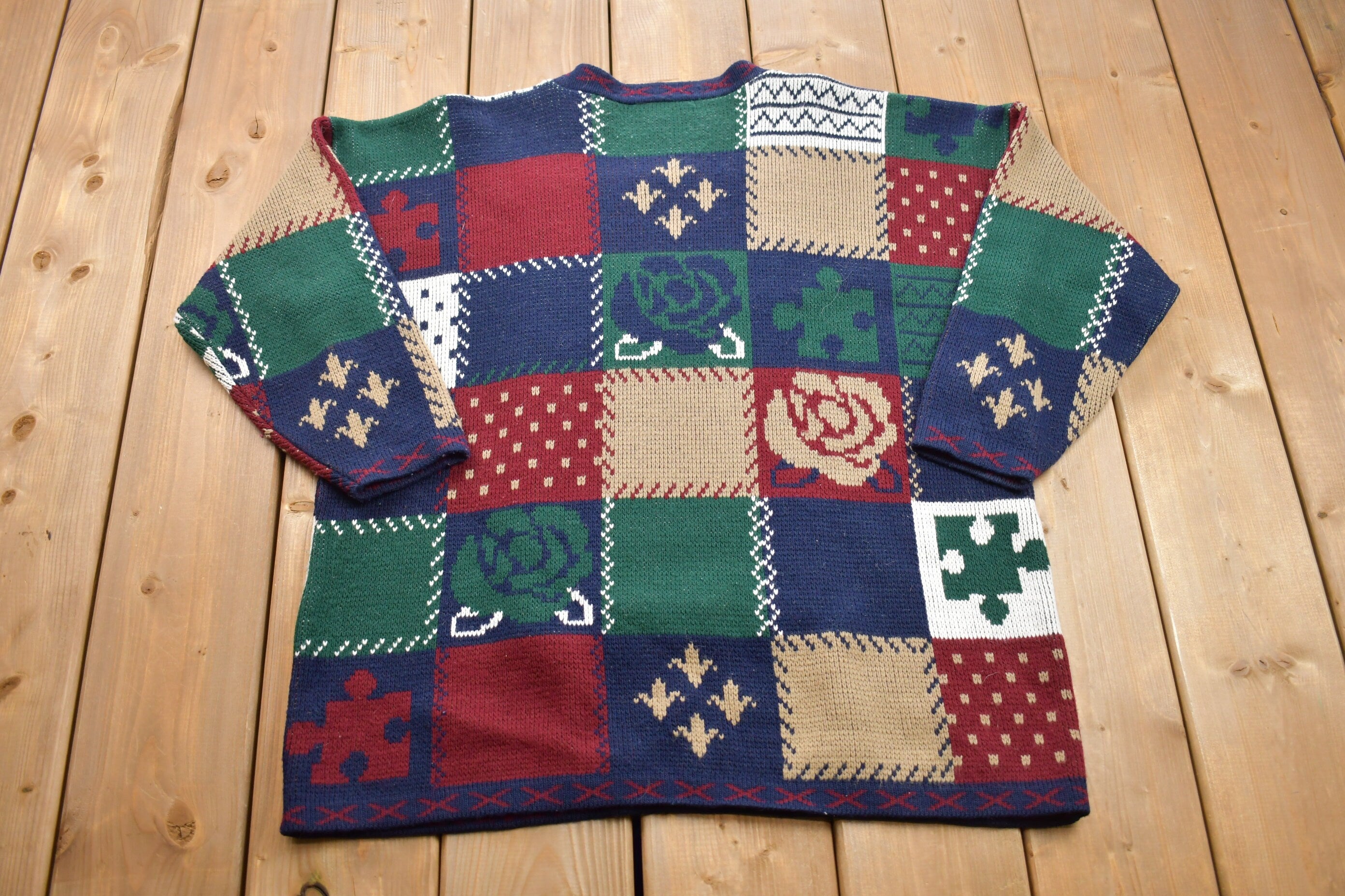 Vintage 1990s Wool Knit Sweater
