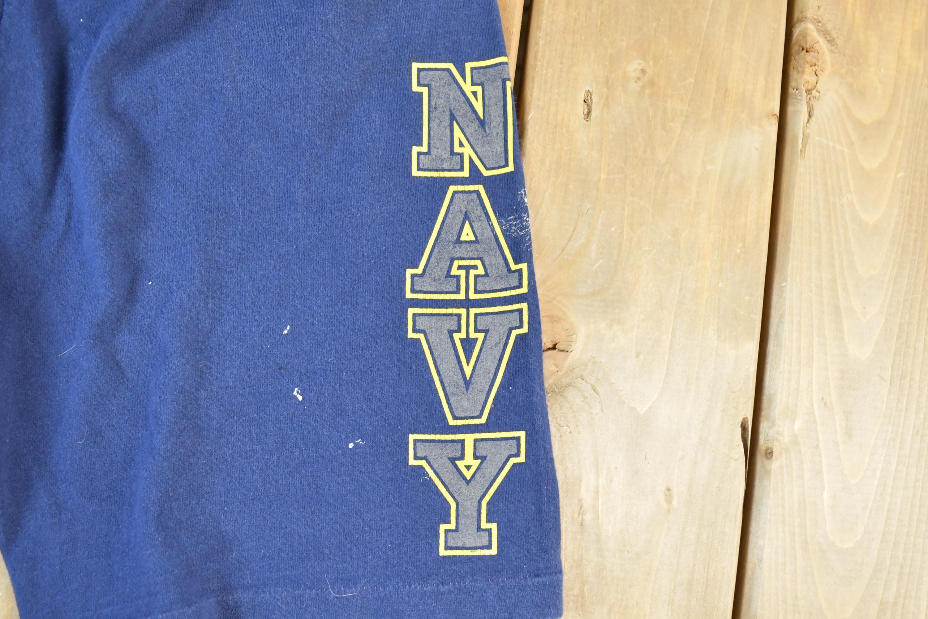 Vintage 1990s Cecil B Design Navy Army Shorts Size 24 x 9