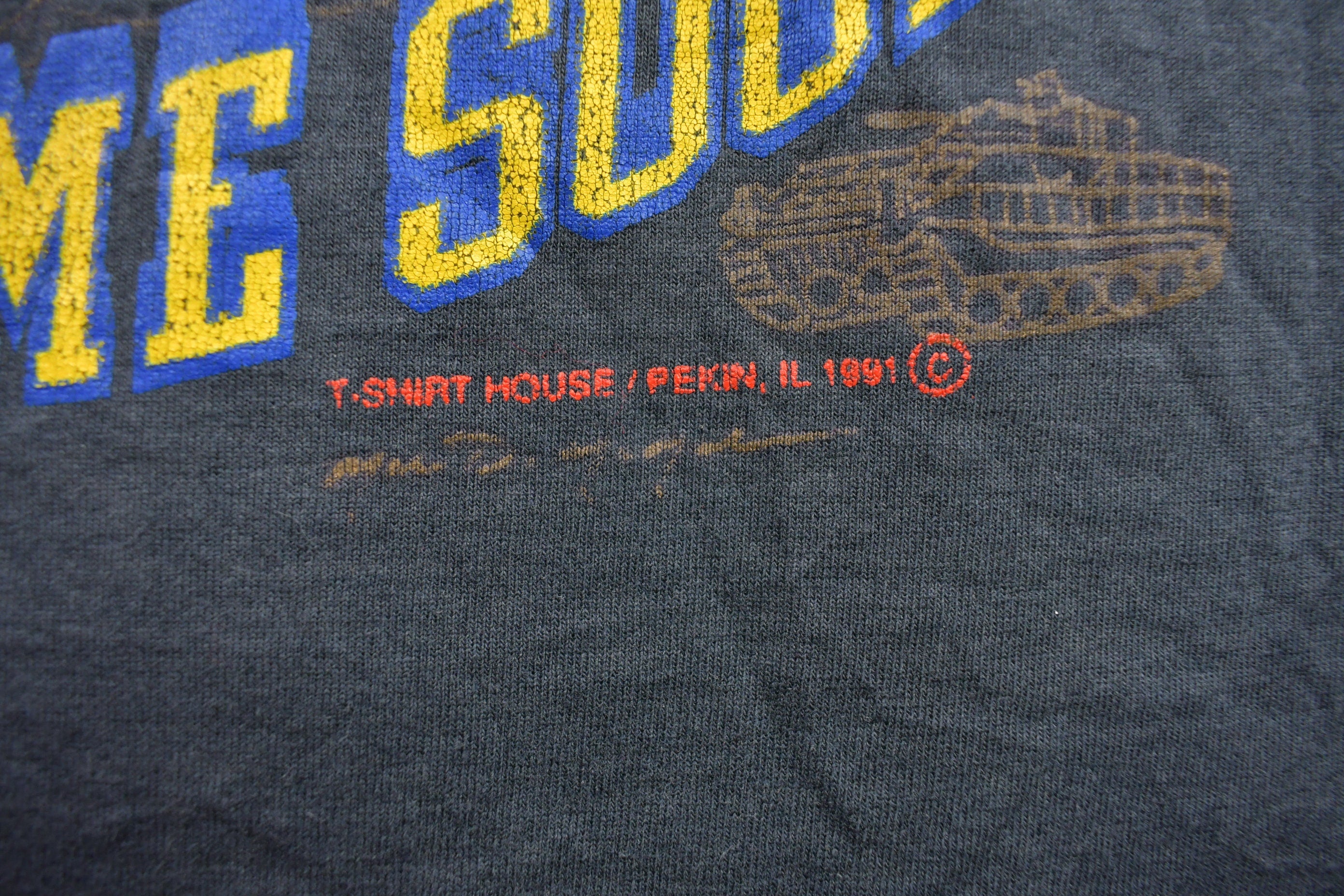 Vintage 1991 Desert Strom "Come Home Soon' Screen Stars T Shirt