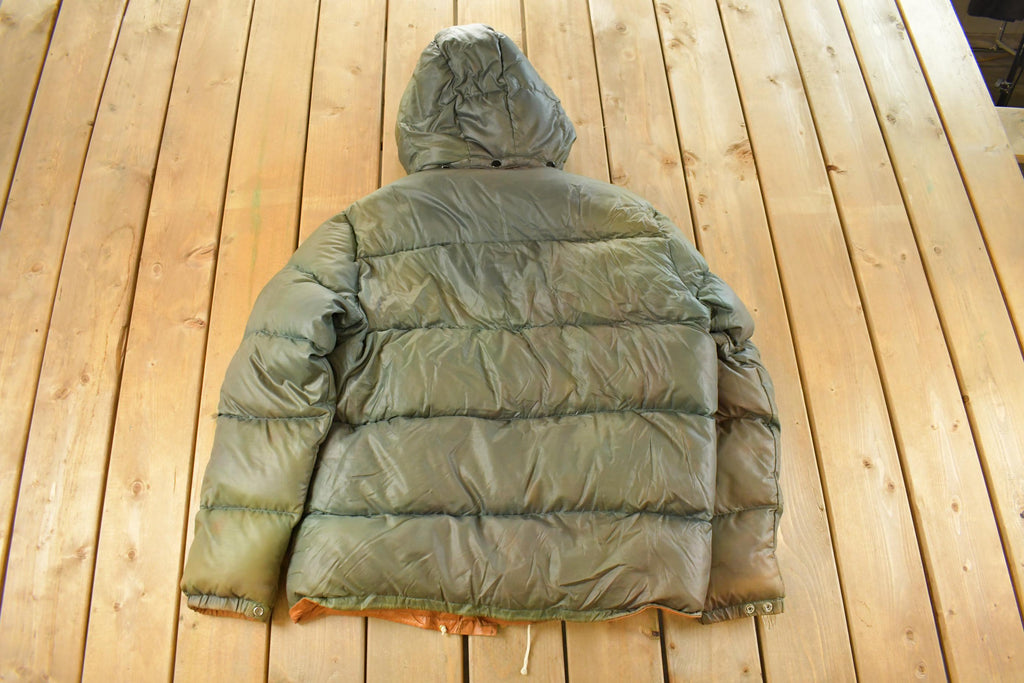 Vintage 1980s Spacecraft Down Puffer Jacket Men's Large