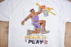 Vintage 1990s Gaddy Gear Power Play 2 Basketball Graphic T Shirt