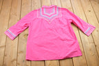 Vintage 1990s Bob Mackie Wearable Art Button Up Shirt