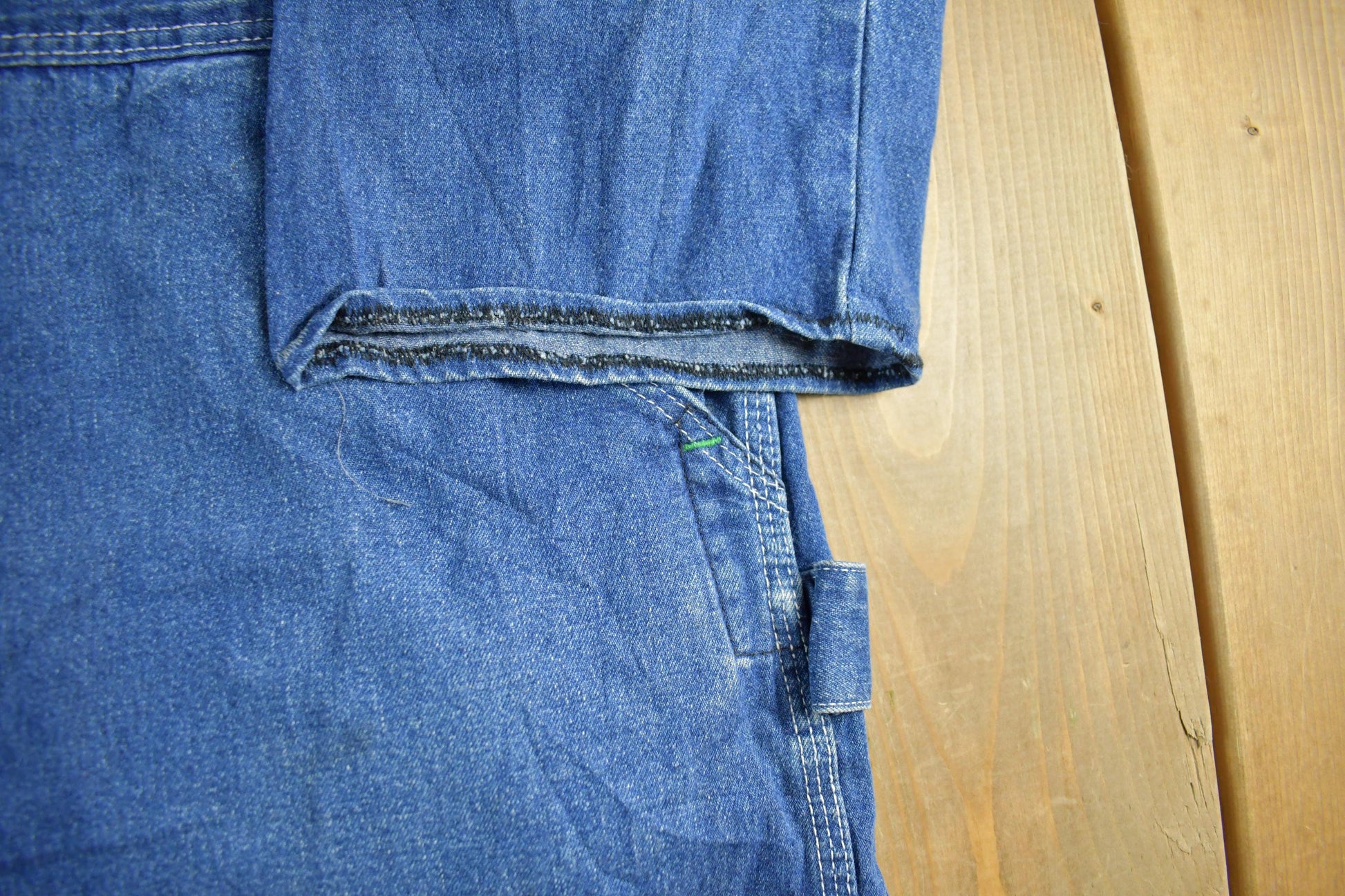 Vintage 1950s Pointer Brand Denim Overalls Jumpsuit Size 56 x 28