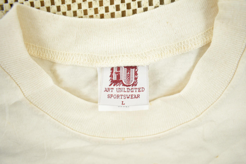 Vintage 1990s Art Unlimited Aztec Pattern Graphic T-Shirt