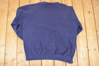 Vintage 1990s Pro Spirit Navy Blank Crewneck Sweatshirt Mens XL