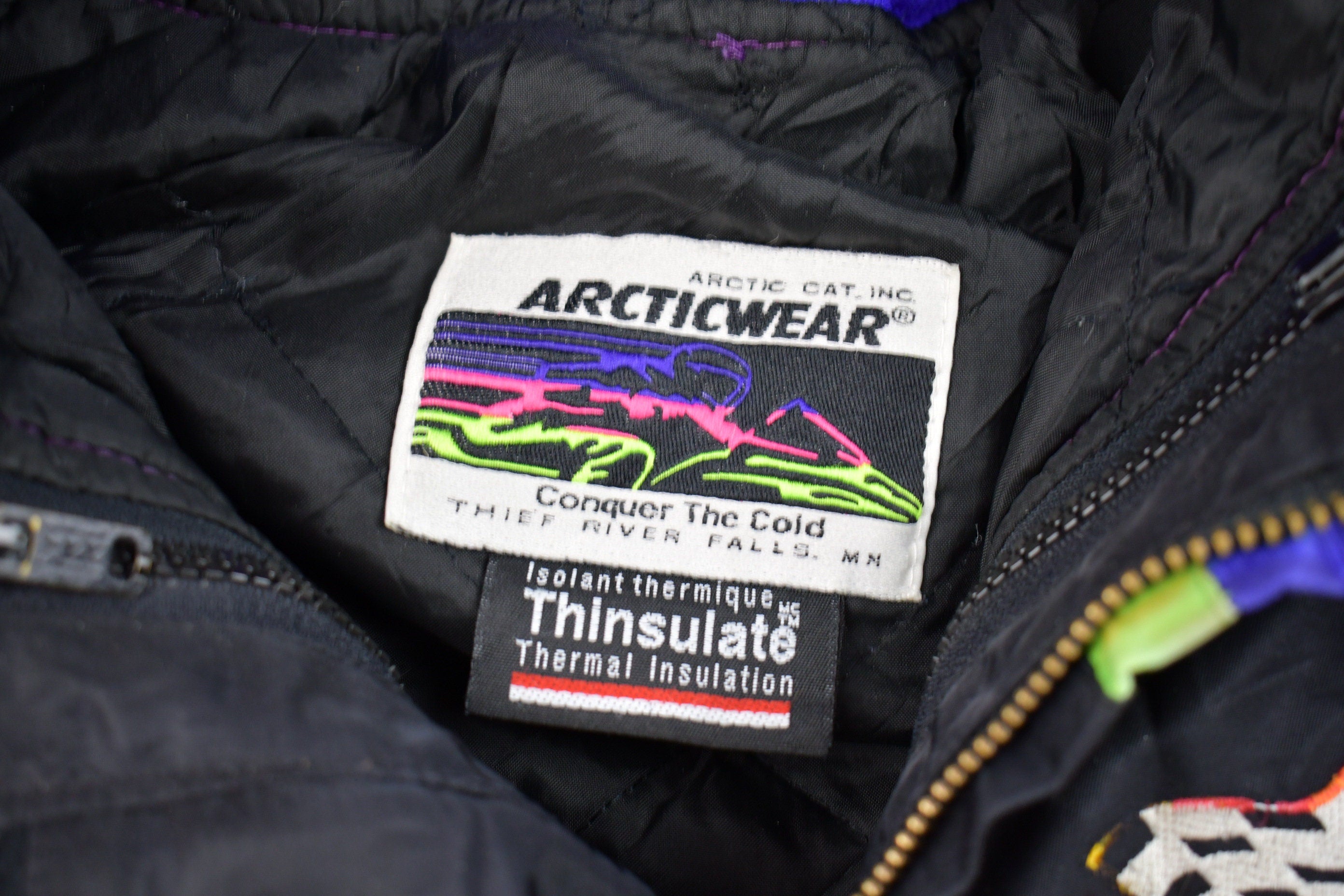 Vintage 1990s Arctic Wear Racing Jacket