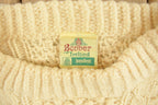 Vintage 1980s Bonner of Ireland Cable Knitted Sweater