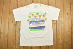 Vintage 2001 Bluegrass Music Caribbean Cruise Ship Souvenir T Shirt