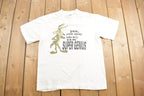 Vintage 1990s Looney Tunes Road Runner Promo T-shirt / Vintage Movie Tee / Made In USA / Single Stitch / Rare Vintage