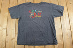 Vintage 1990s New Orleans Jazz Embroidered Souvenir T-Shirt