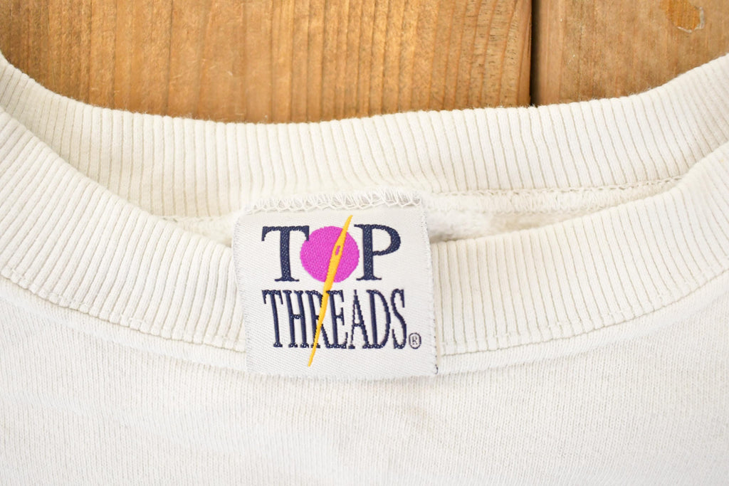 Vintage 1990s Hit The Jackpot Gamblers Crewneck Sweatshirt Mens XL