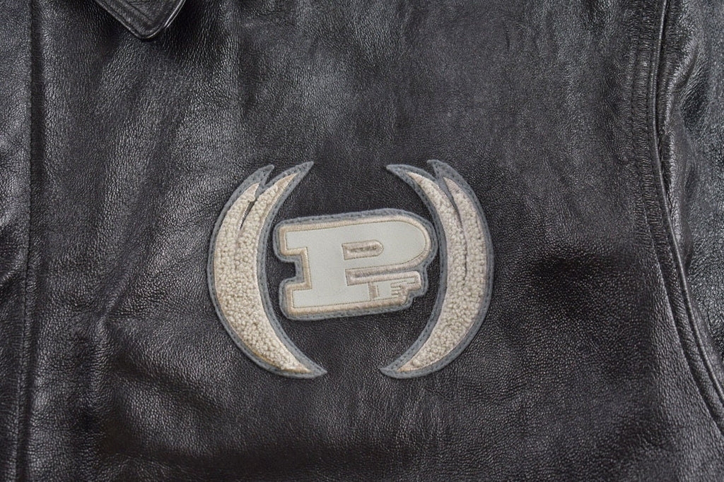 Vintage 1990s Phat Farm Leather Jacket