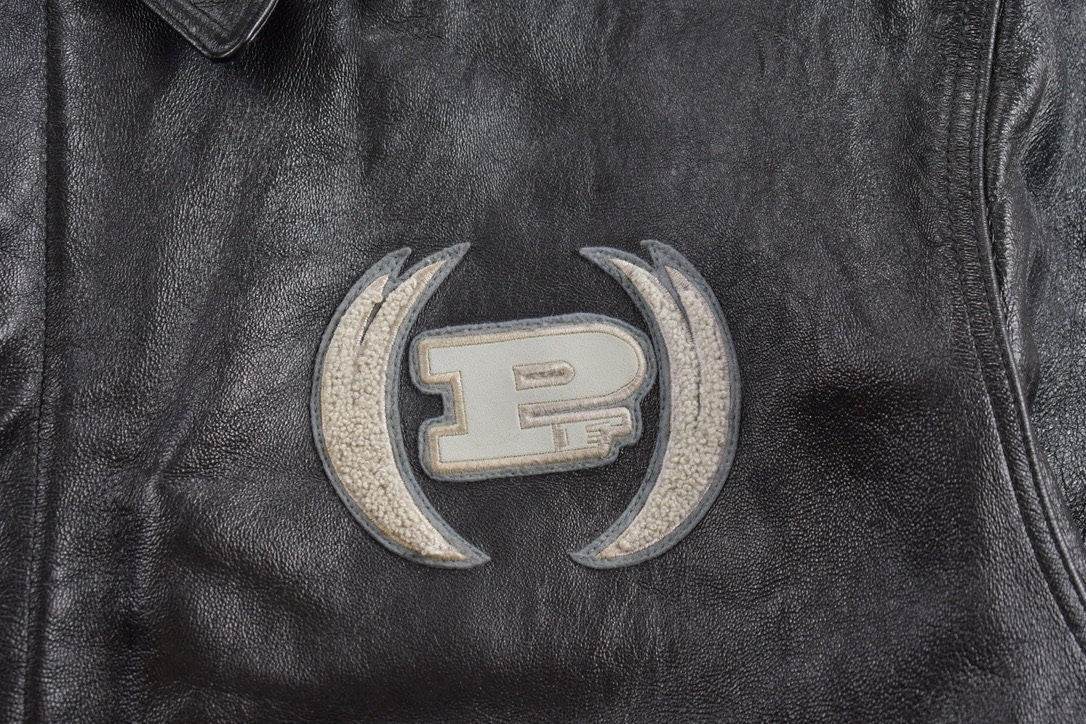 Vintage 1990s Phat Farm Leather Jacket