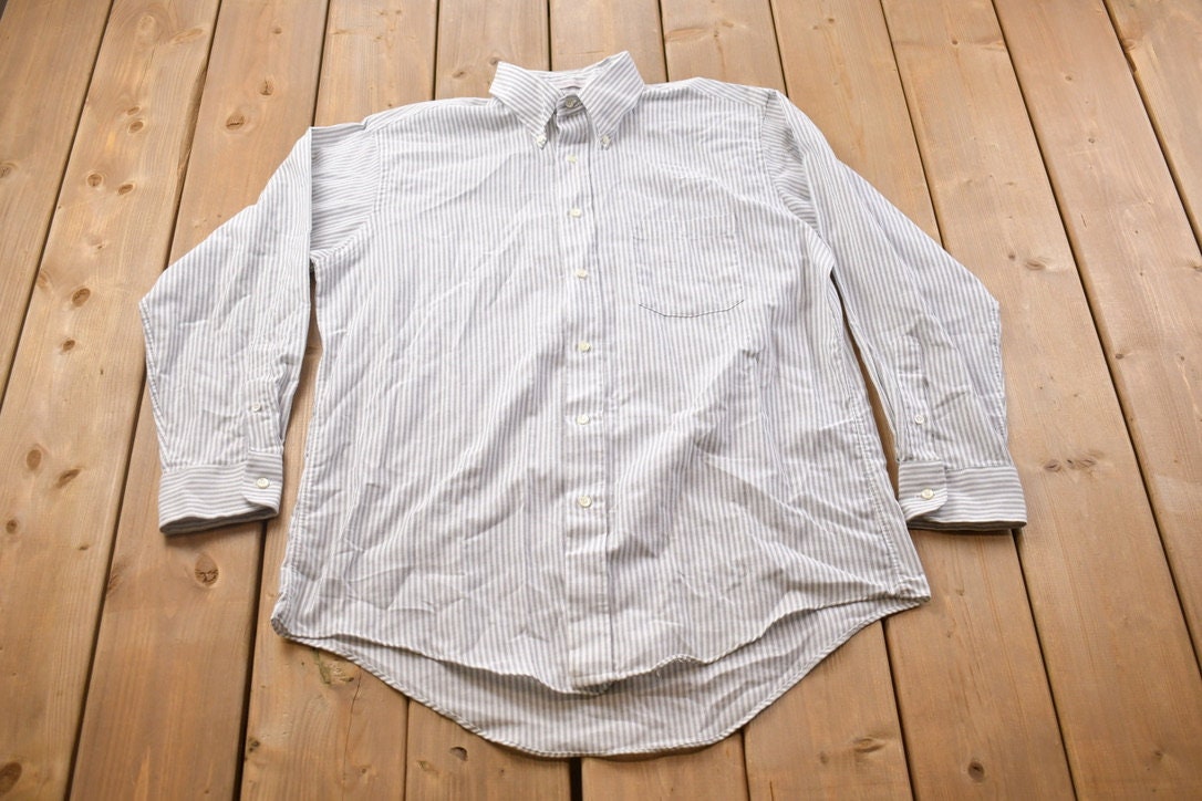 Vintage 1990s Windsor Striped Button Up Shirt