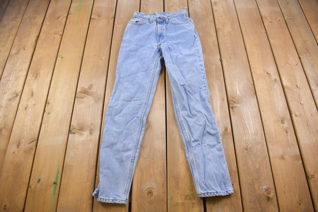 Vintage 1990s Levi's 512 Red Tab Blue Jeans Size 24 x 29