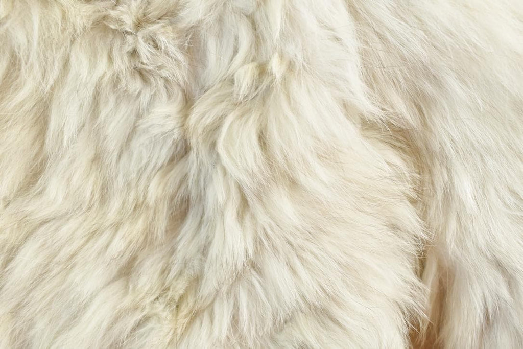 Vintage 1970s Full Length Saga Fox Fur Coat Made In USA