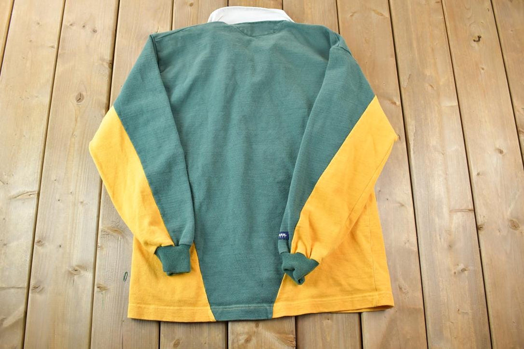Vintage Y2K Earl Of March Barbarian Rugby Button Up Shirt