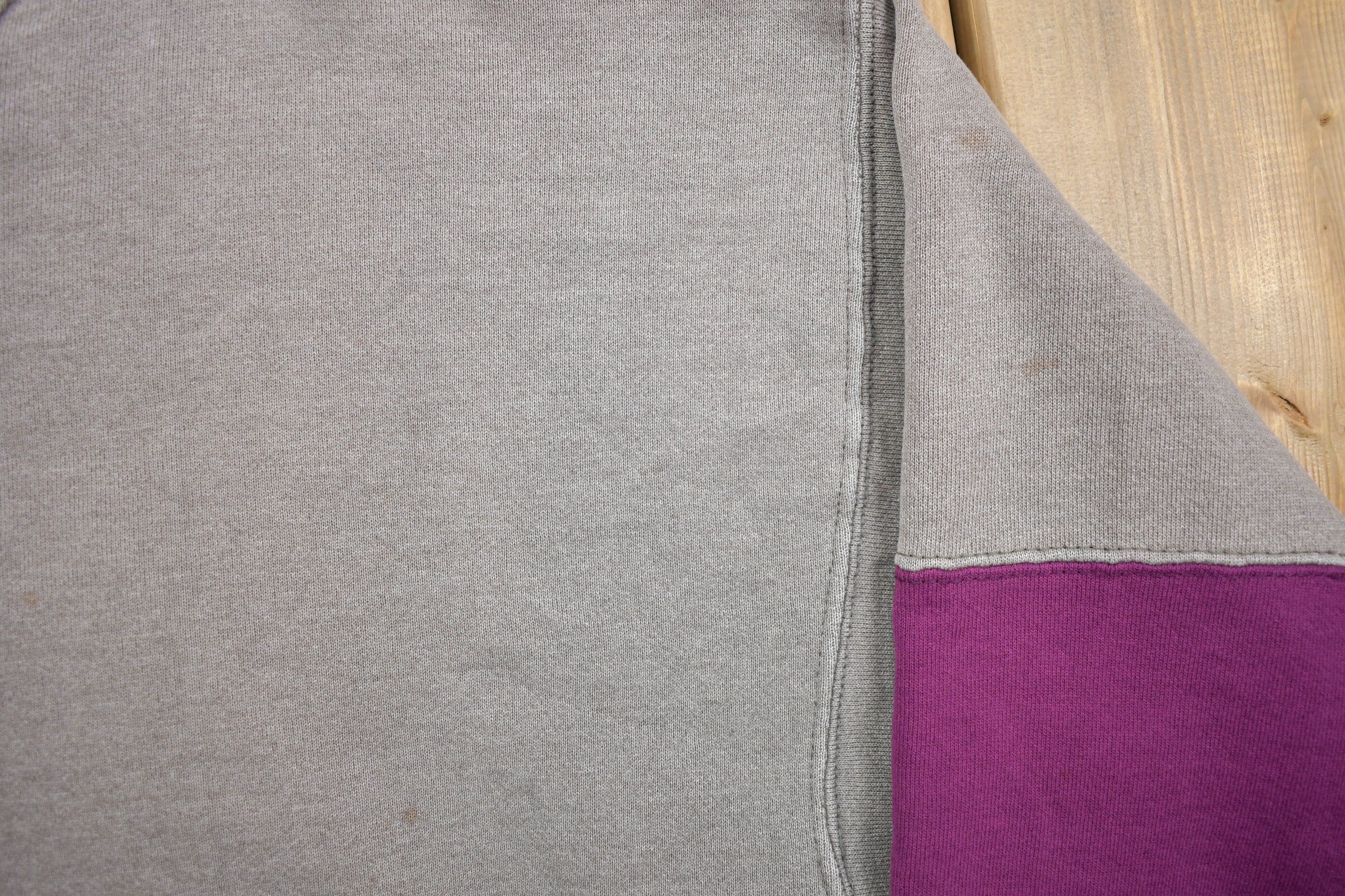 Vintage 1990s Color Block Crewneck Sweatshirt
