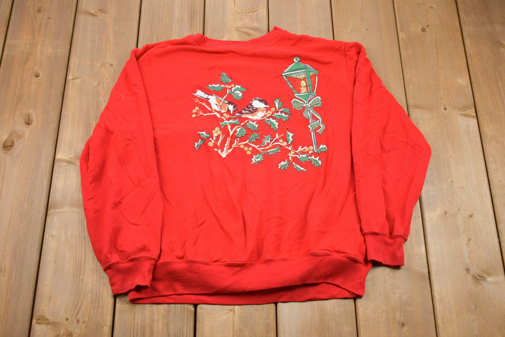 Vintage 1990s Bird Nature Graphic Crewneck