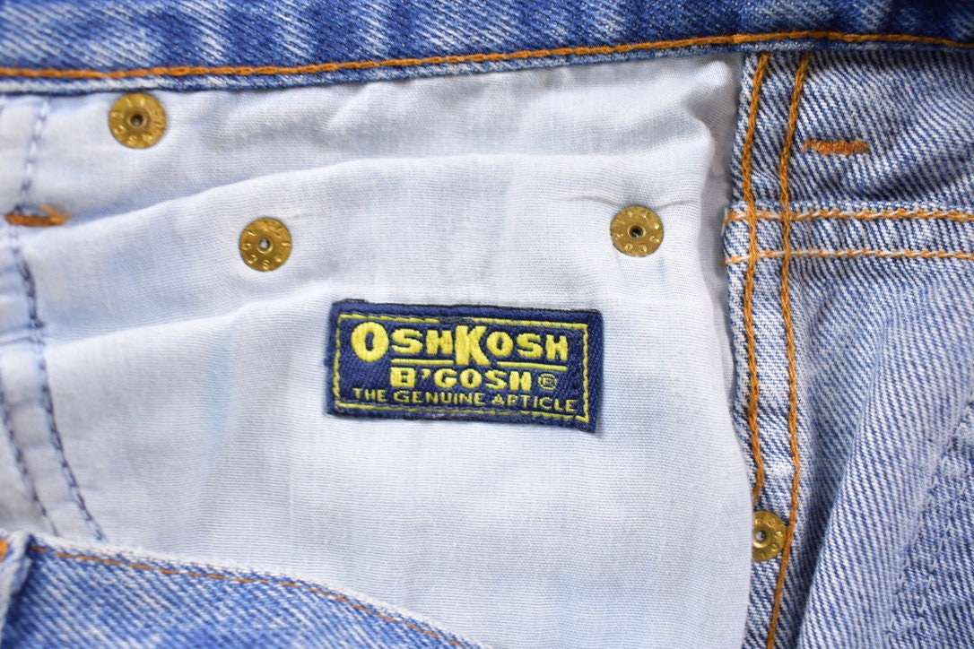 Vintage 1990s Oshkosh B'gosh Jeans Size 34 x 28 / American Vintage / Workwear / Streetwear / Vintage Pants / Vintage Denim