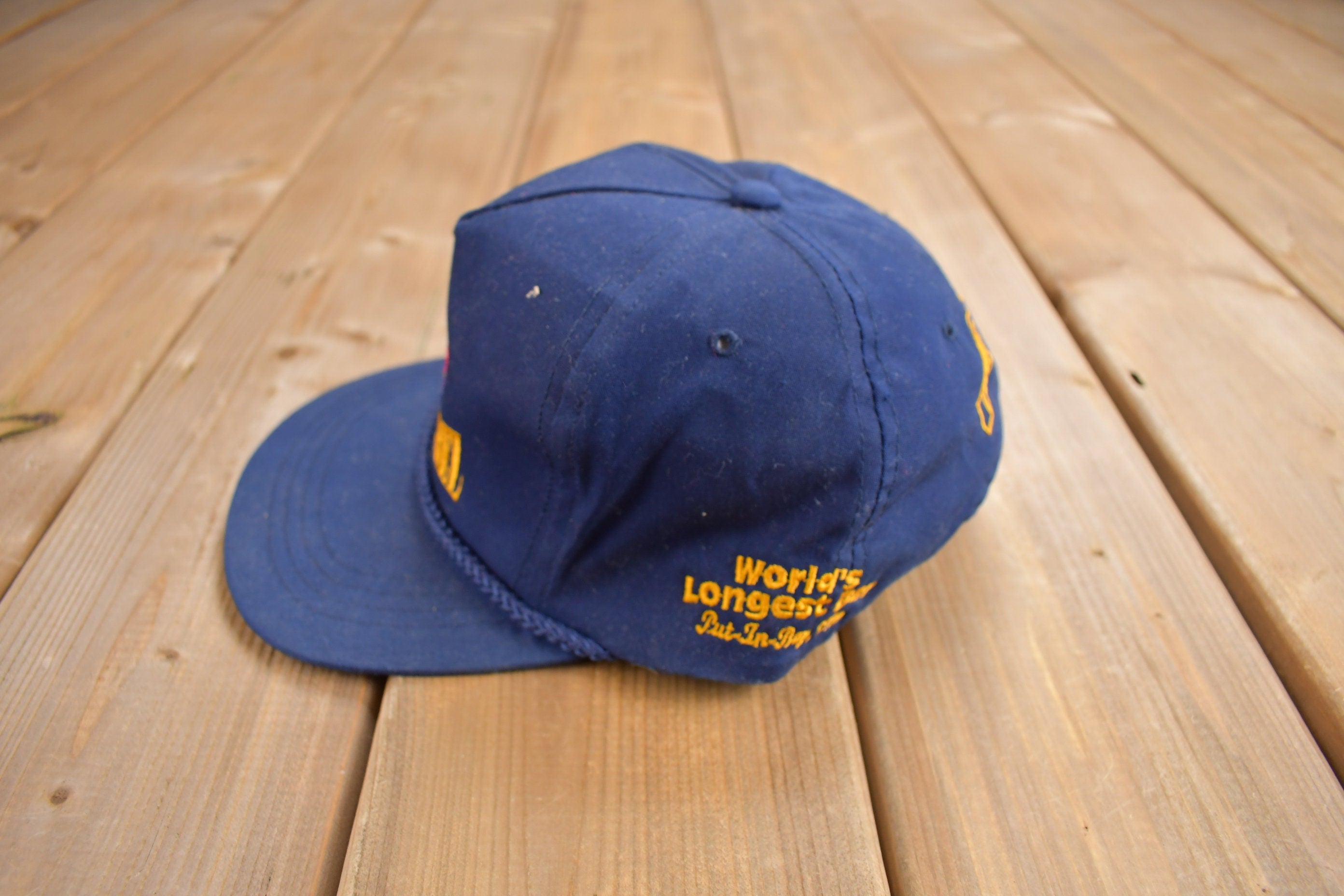 Vintage 1990s Beer Barrel Strap Back Hat